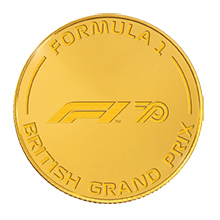 Formula 1 Gold Coin